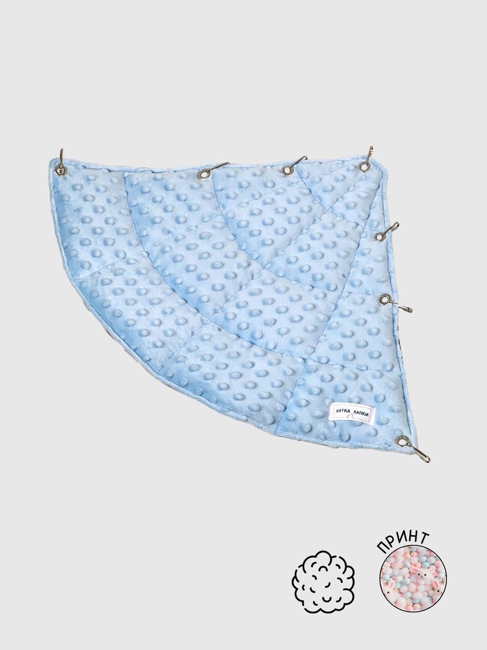 Килимок на поличку | Зайчик